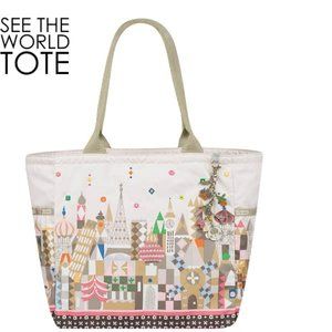 LeSportsac Tote Limited Edition See the world